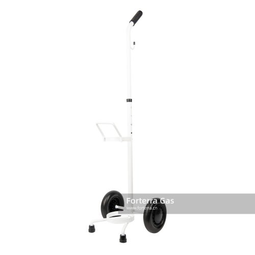 Stainless Steel Cylinder Trolley 