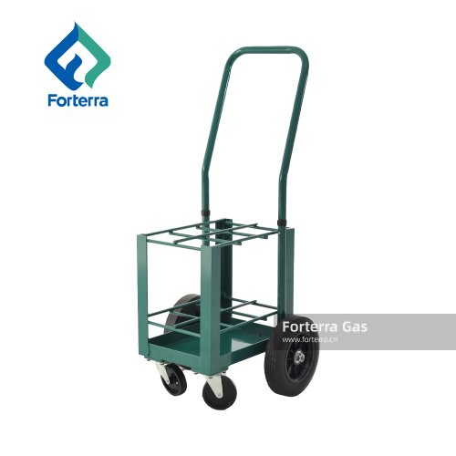 Oxygen Cylinder Cart (Painted) for (6) M7, C, D, or E Cylinders